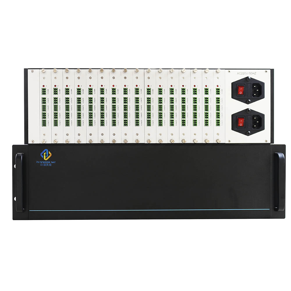 插卡多组平衡音频分配器支持断电直通