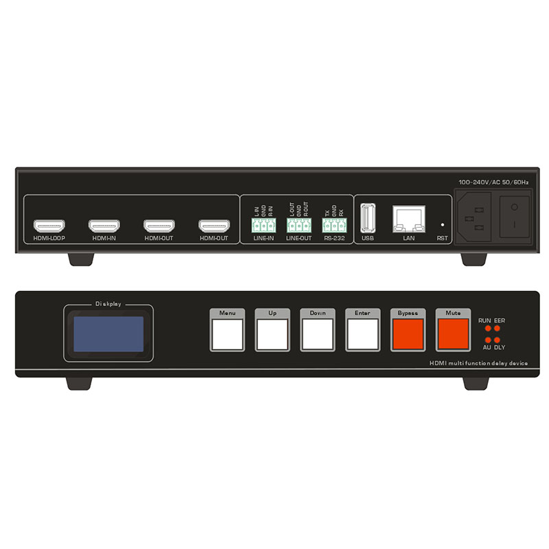 2秒小尺寸HDMI延时器