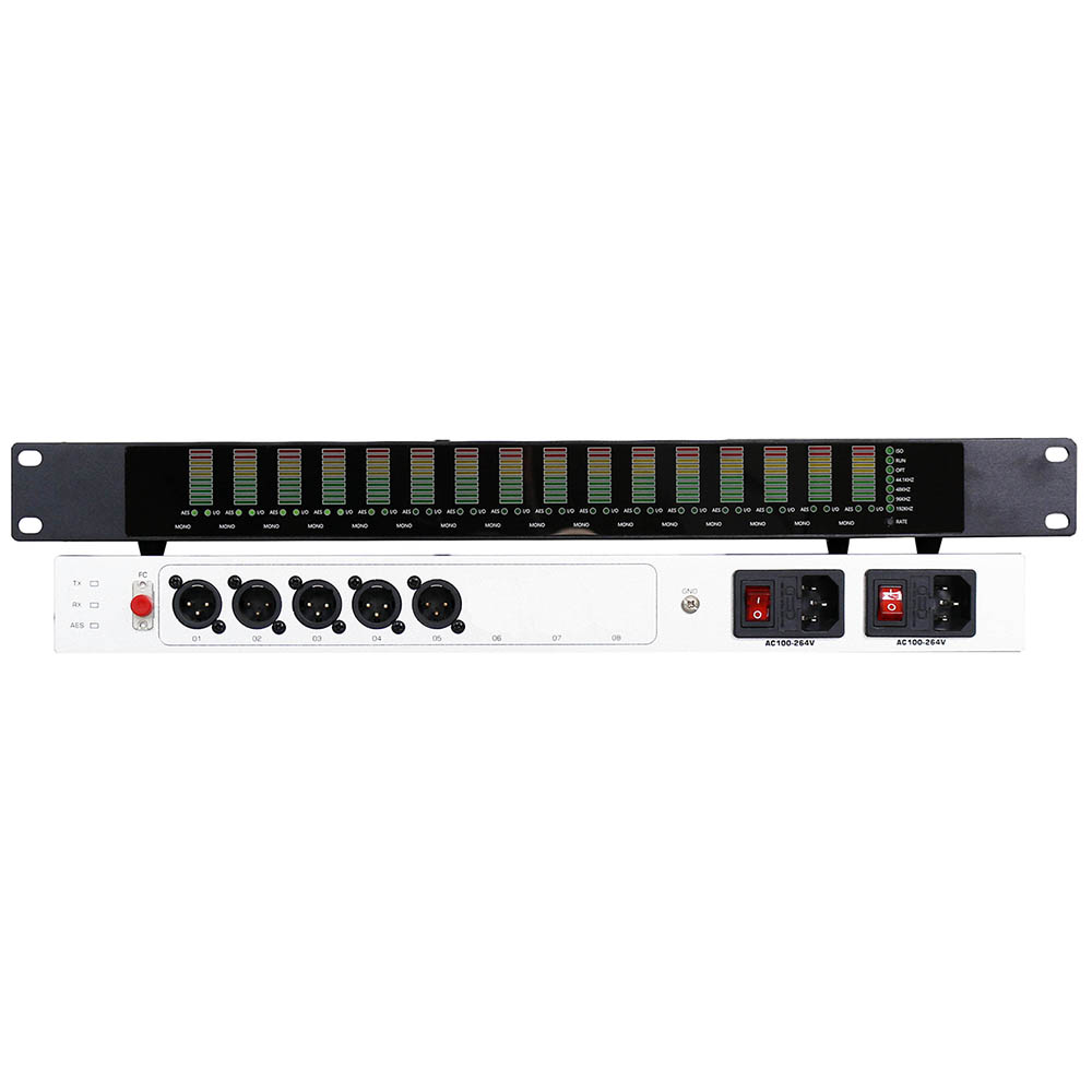 5路卡侬音频光端机